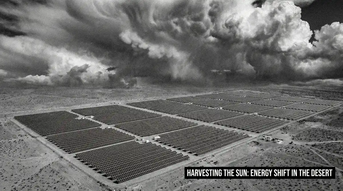 大规模太阳能发电设施 - 今日吃瓜